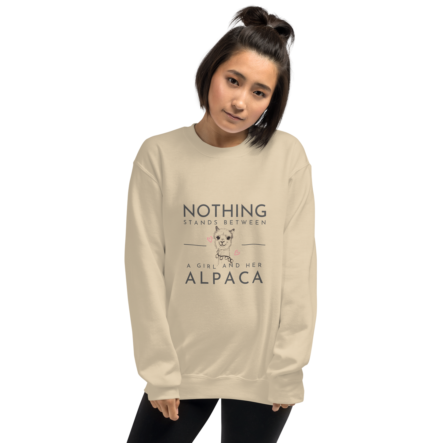 Alpaca sweatshirt voor Moeders & Dochters